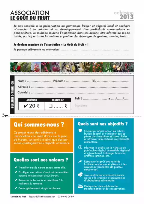 Association le Goût du Fruit