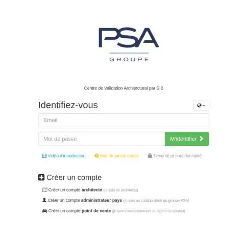 Groupe PSA (Citroen DS Peugeot Opel)